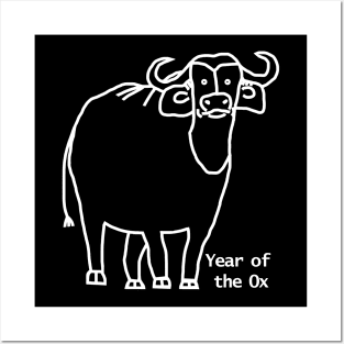 Year of the Ox Ghost Posters and Art